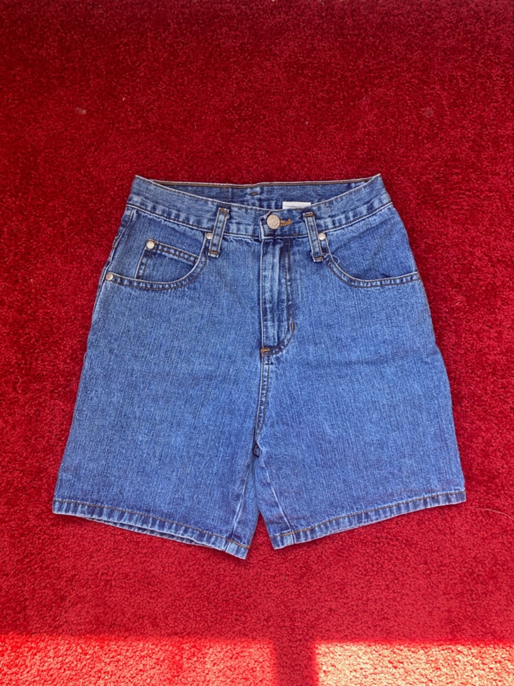 Vintage BeBop Kids High Rise Denim Shorts Size 10 Cotton